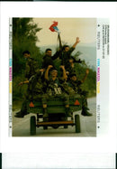 Croatian Army. - Vintage Photograph