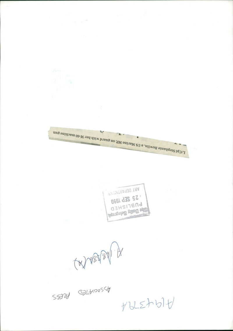 Invasion of Kuwait - Vintage Photograph