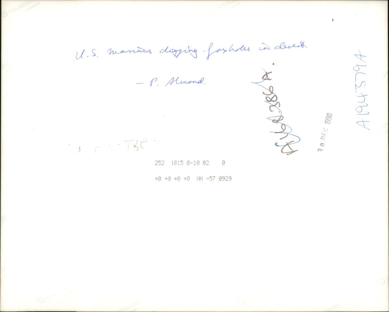 Invasion of Kuwait - Vintage Photograph