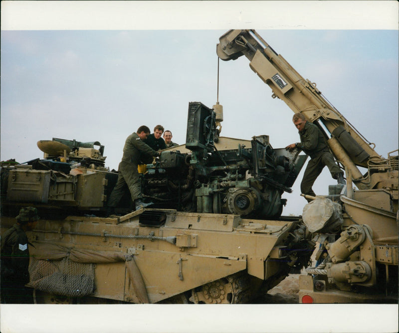 Invasion of Kuwait - Vintage Photograph