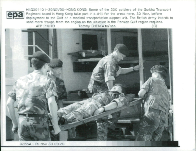 Invasion of Kuwait - Vintage Photograph