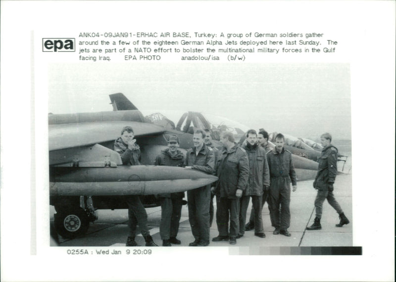 German soldiers. - Vintage Photograph