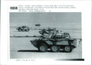 French Cavalry AMX 10 RX tank. - Vintage Photograph