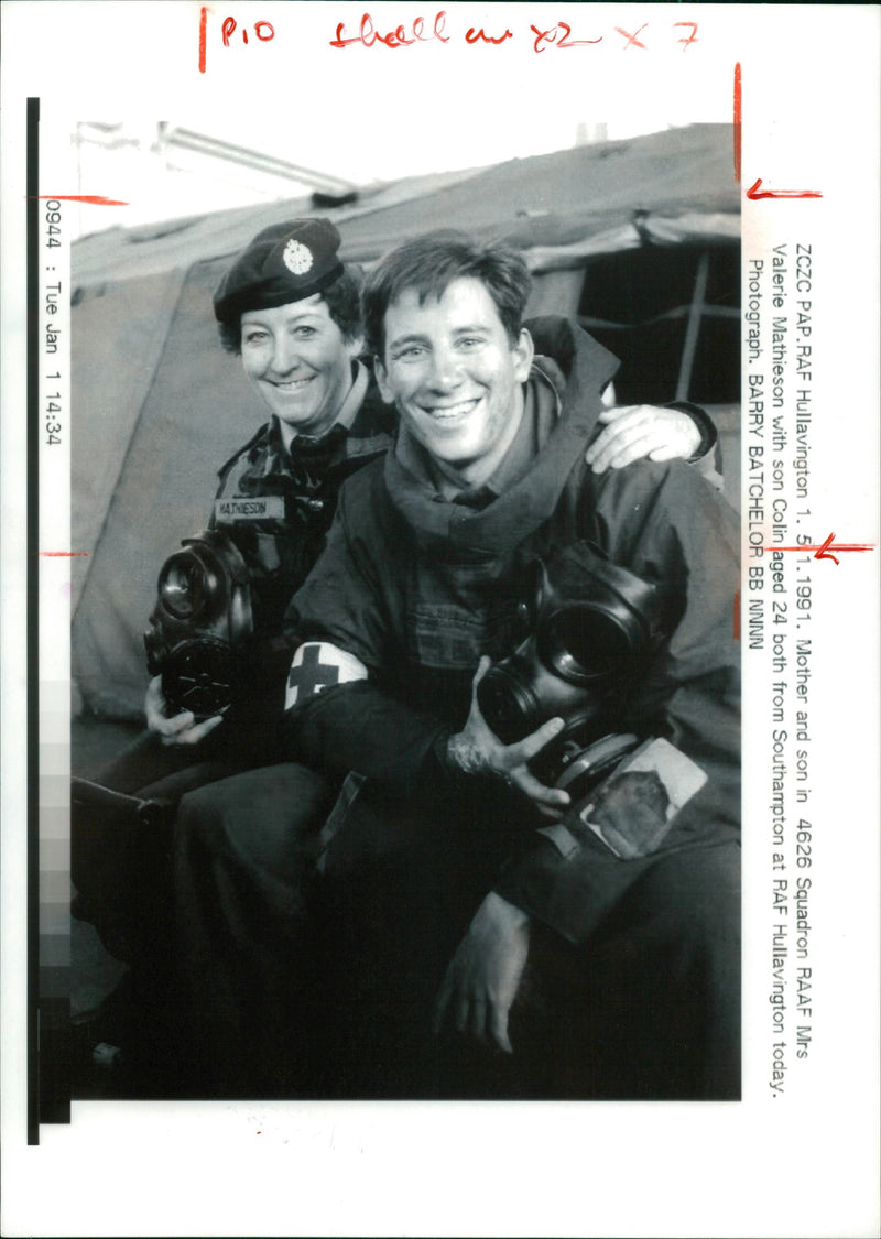 Invasion of Kuwait. - Vintage Photograph