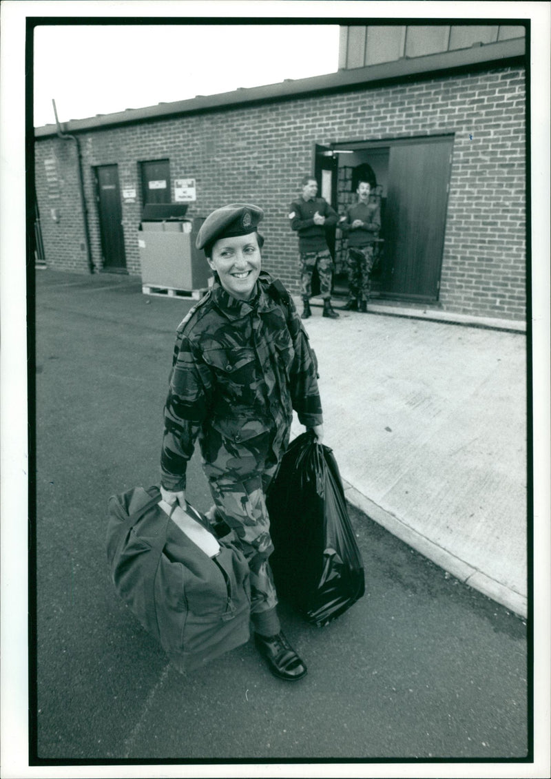 Invasion of Kuwait. - Vintage Photograph