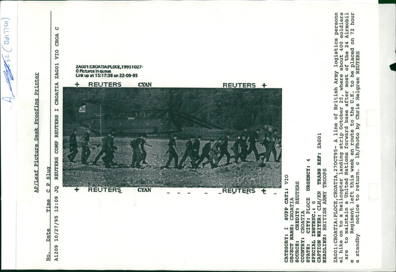 British Army. - Vintage Photograph