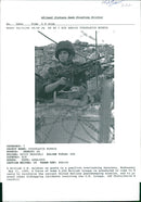 bosnian war british un troops. - Vintage Photograph