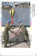 un soldiers. - Vintage Photograph