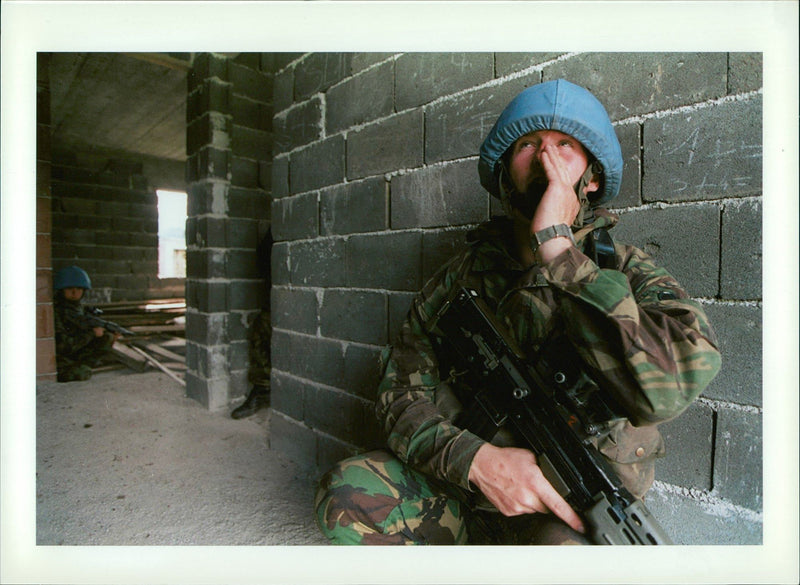 british soldier. - Vintage Photograph