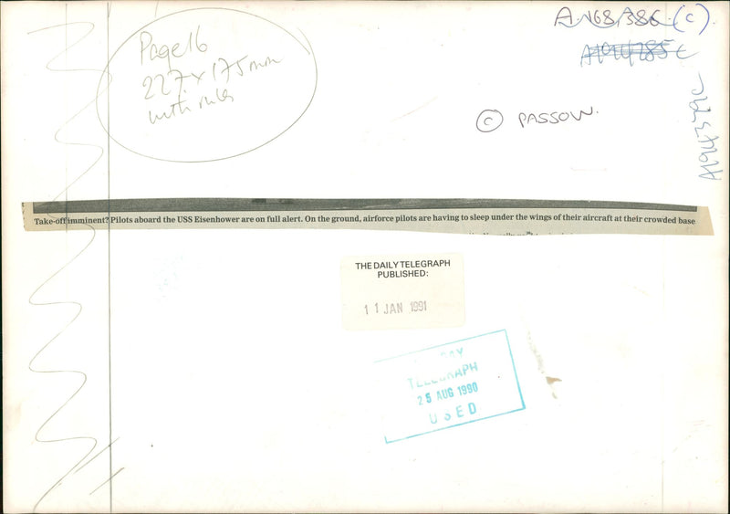 Invasion of Kuwait. - Vintage Photograph