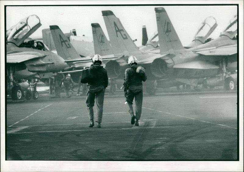 Invasion of Kuwait. - Vintage Photograph