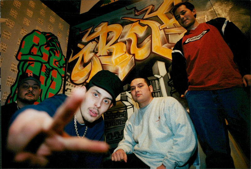 Latin Kings music group - Vintage Photograph
