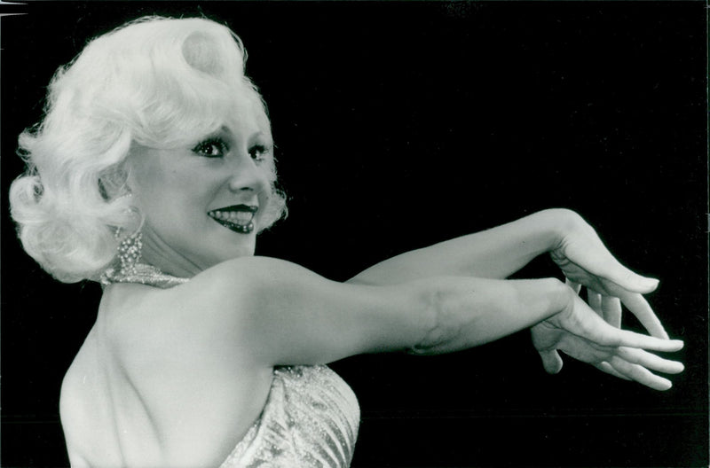 Stephanie Lawrence, British singer, music artist and actress - Vintage Photograph