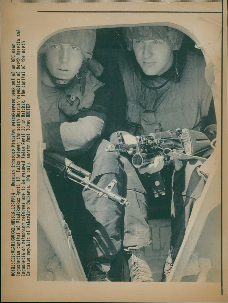 CroatâBosniak War - Vintage Photograph