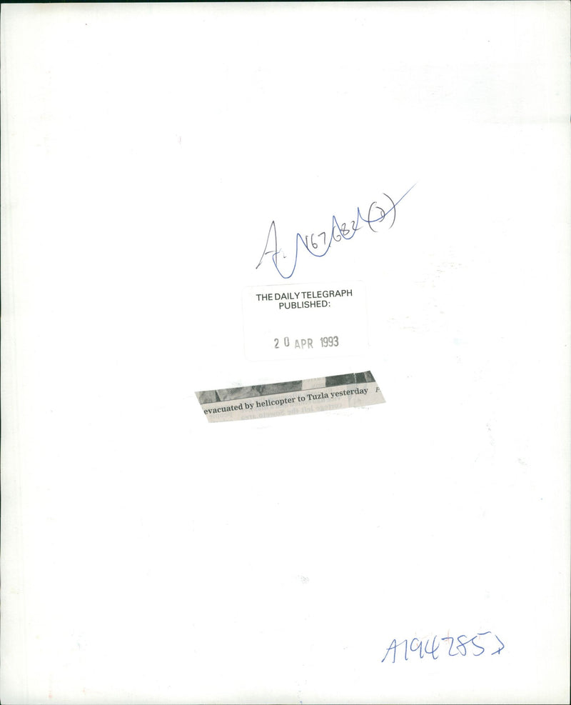 CroatâBosniak War - Vintage Photograph