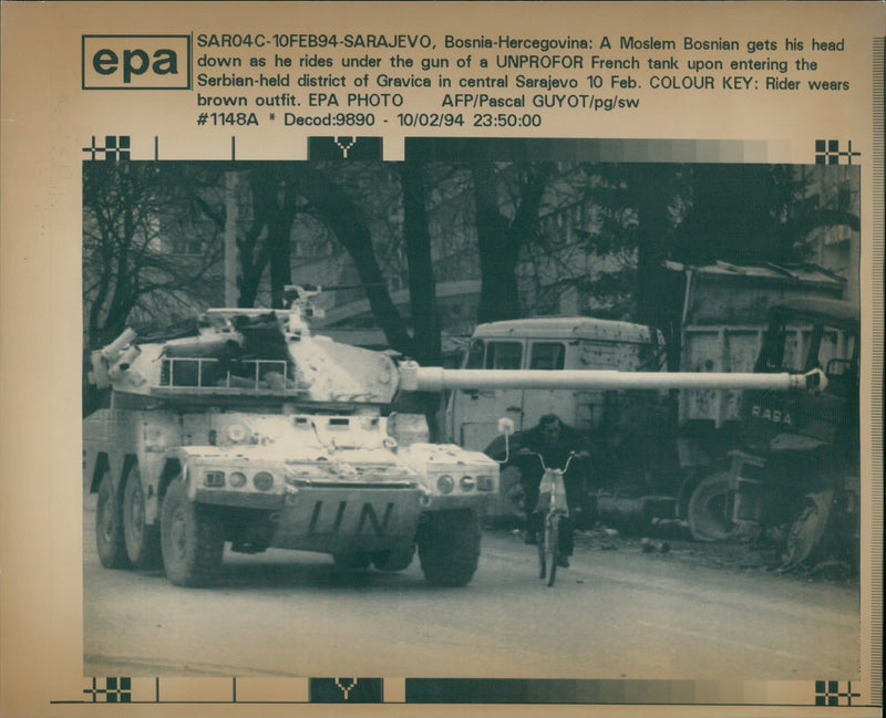 Croat–Bosniak War - Vintage Photograph