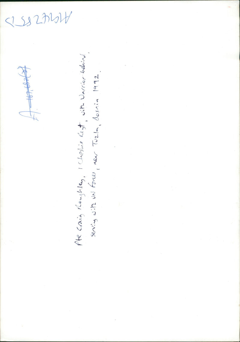 CroatâBosniak War - Vintage Photograph