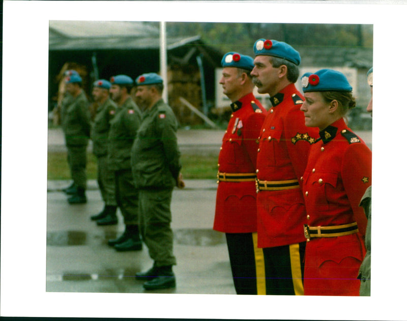 CroatâBosniak War - Vintage Photograph