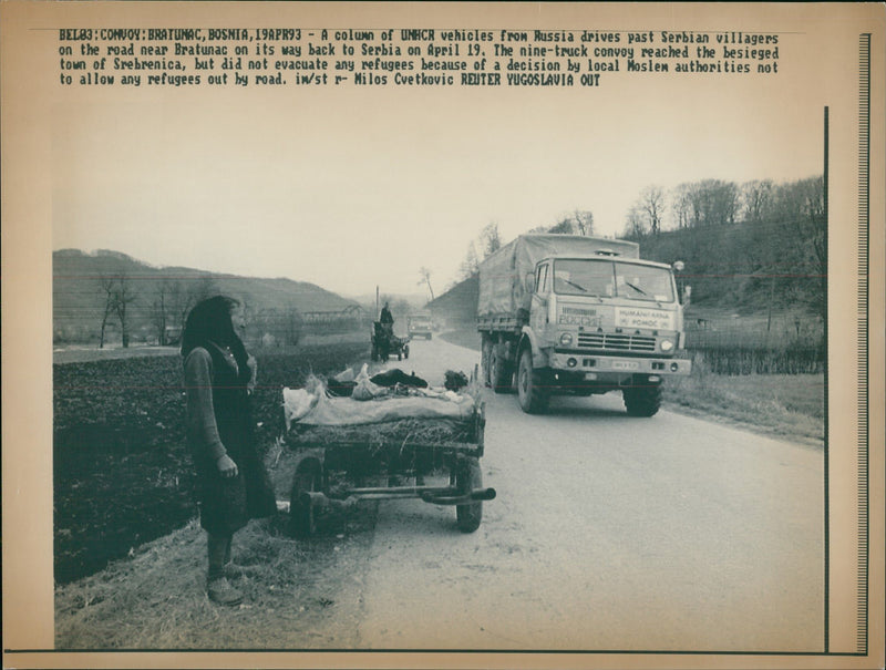 Croat–Bosniak War - Vintage Photograph