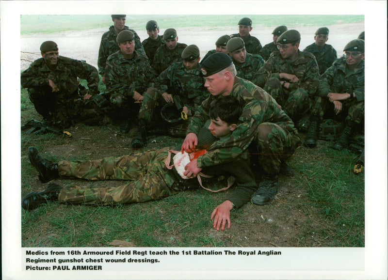 CroatâBosniak War - Vintage Photograph