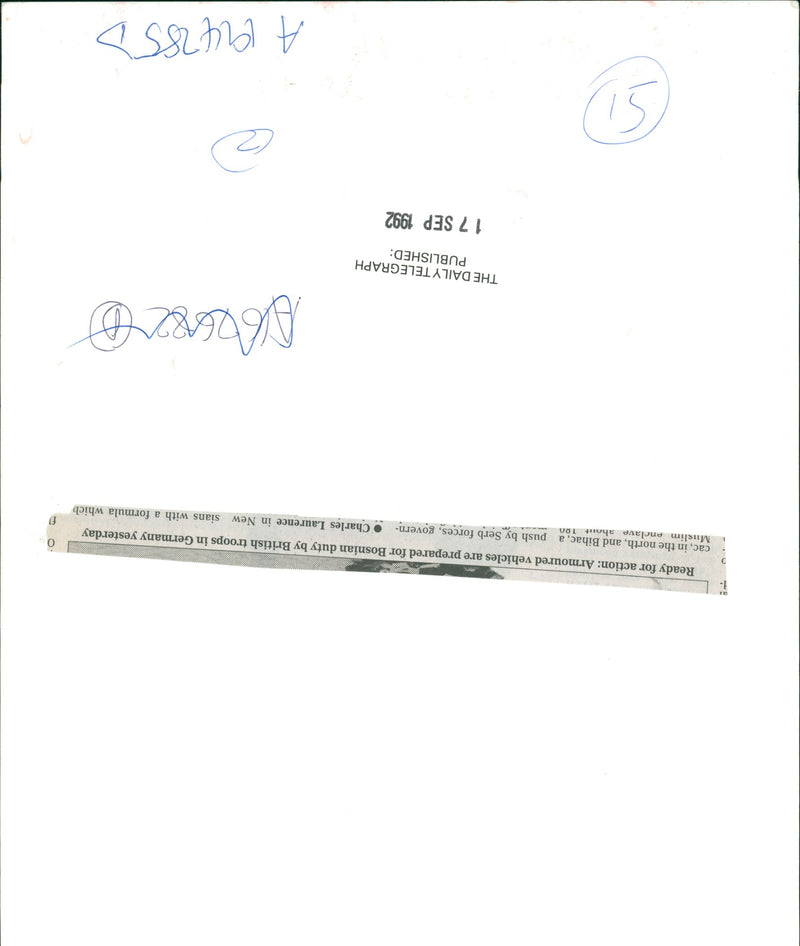 CroatâBosniak War - Vintage Photograph