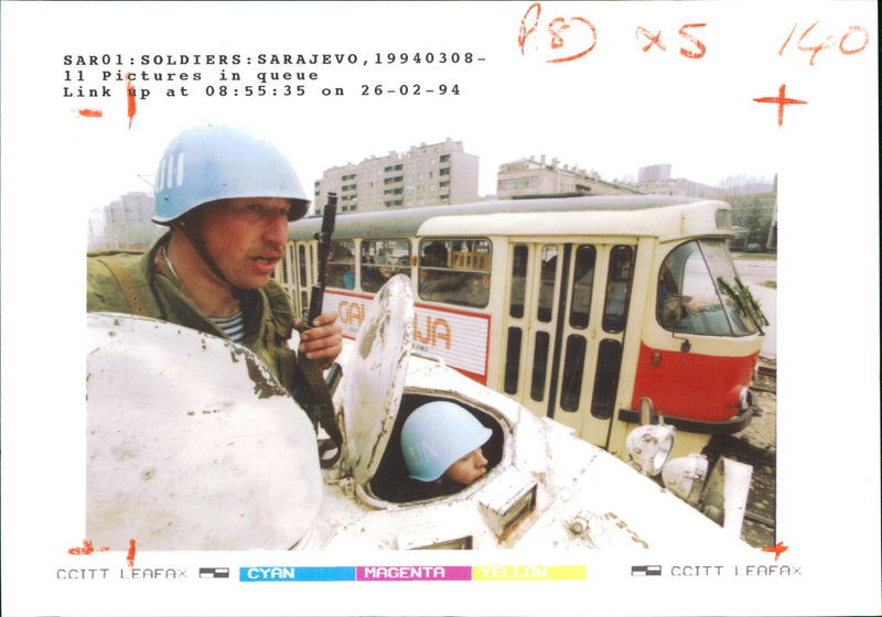 CroatâBosniak War - Vintage Photograph