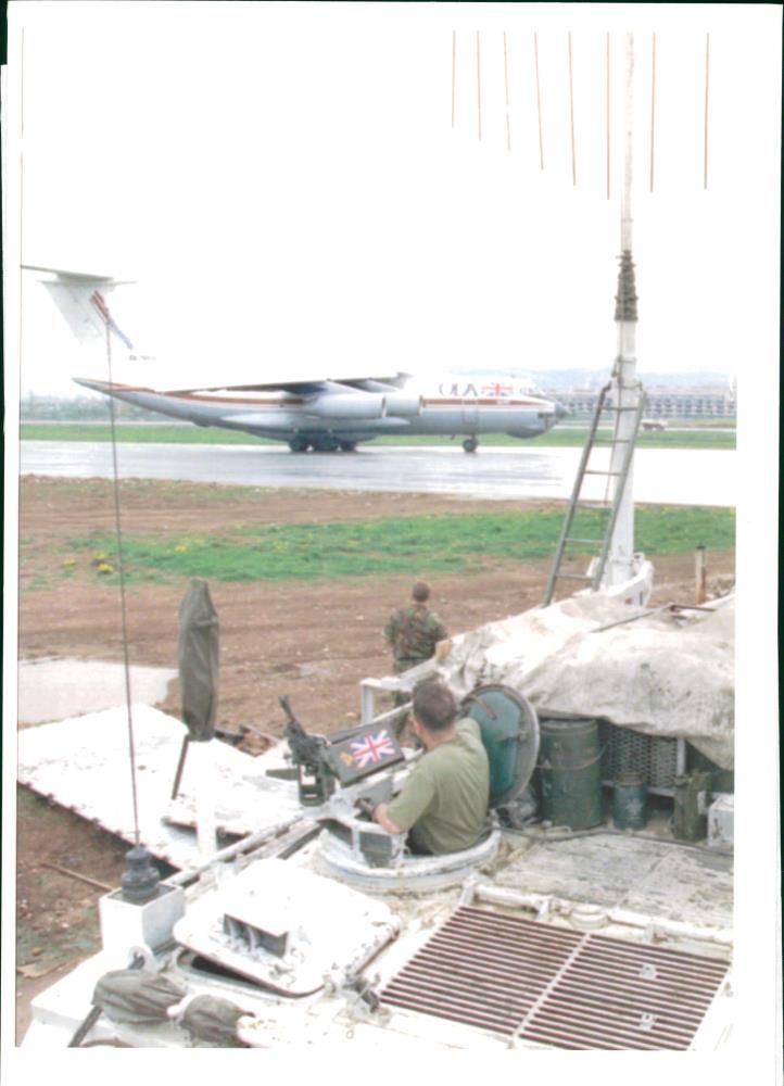 NATO bombing of Yugoslavia - Vintage Photograph