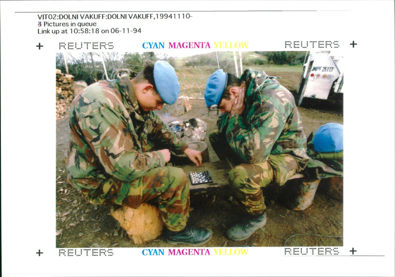 NATO bombing of Yugoslavia - Vintage Photograph