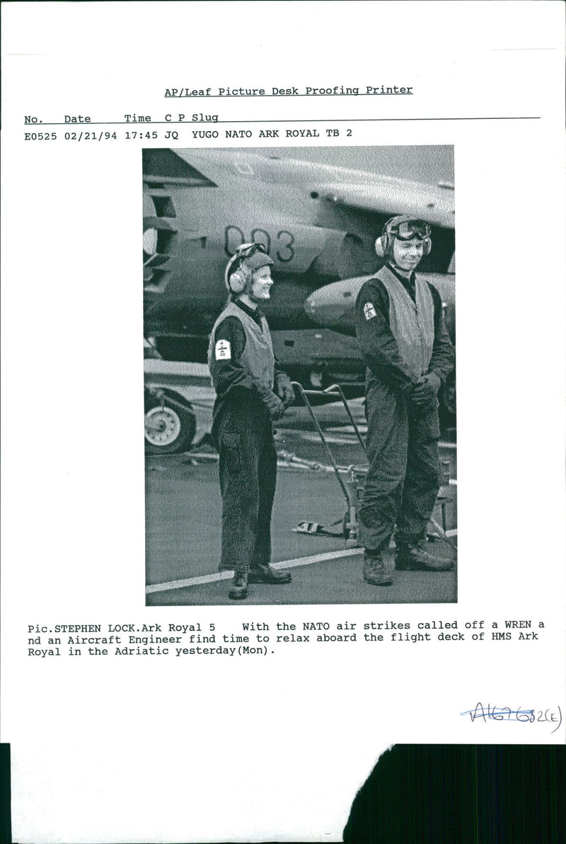 NATO bombing of Yugoslavia - Vintage Photograph