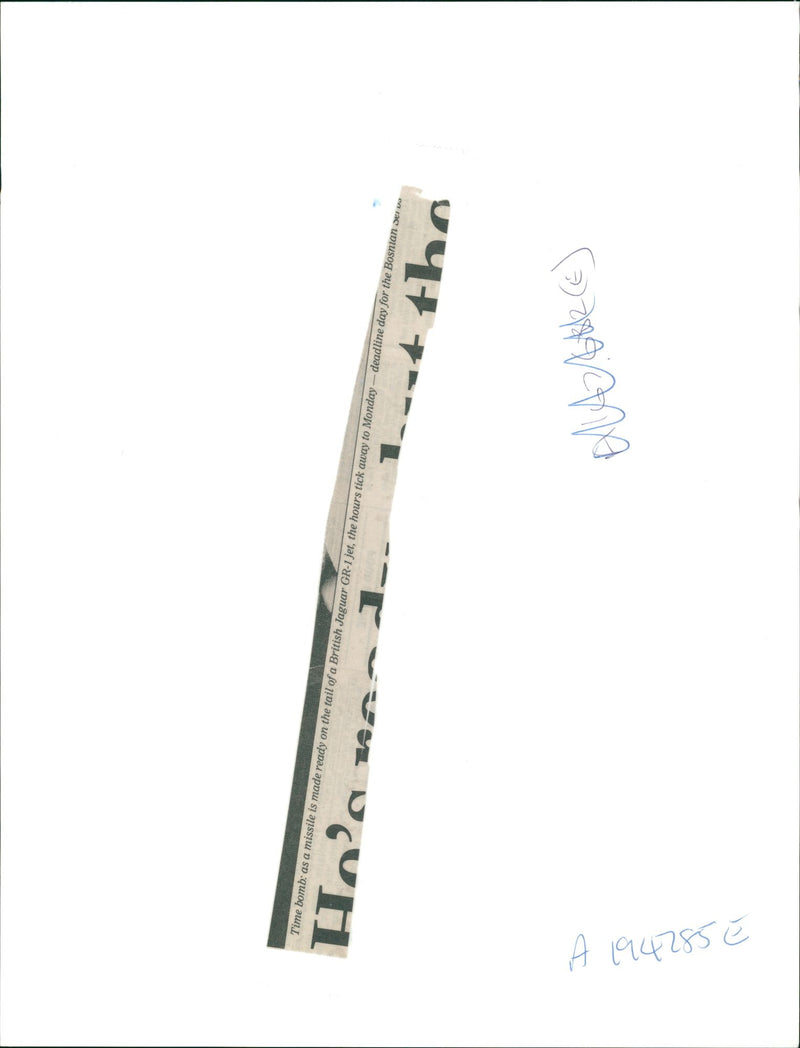 NATO bombing of Yugoslavia - Vintage Photograph