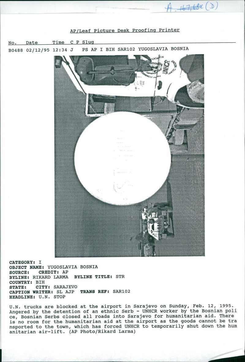 NATO bombing of Yugoslavia - Vintage Photograph