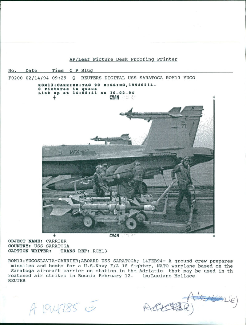 NATO bombing of Yugoslavia - Vintage Photograph