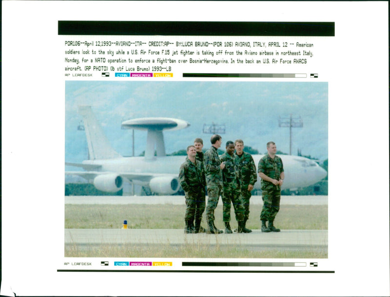 NATO bombing of Yugoslavia - Vintage Photograph