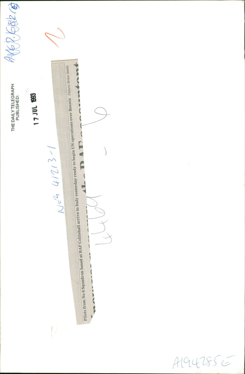 NATO bombing of Yugoslavia - Vintage Photograph