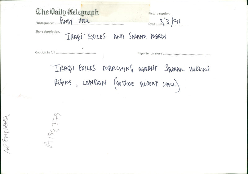 Invasion of Kuwait - Vintage Photograph