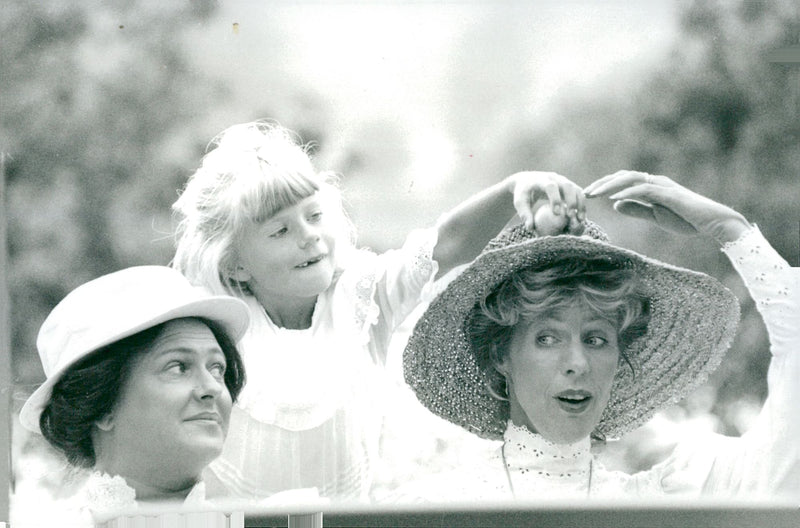 Cecilia Haglund actor "Gold-Pian" - Vintage Photograph