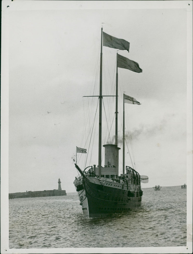 Ship Prins Olav - Vintage Photograph