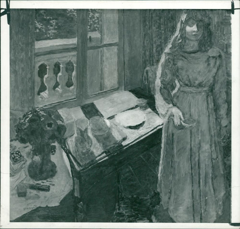 Pierre Bonnard (the bowl of milk) - Vintage Photograph