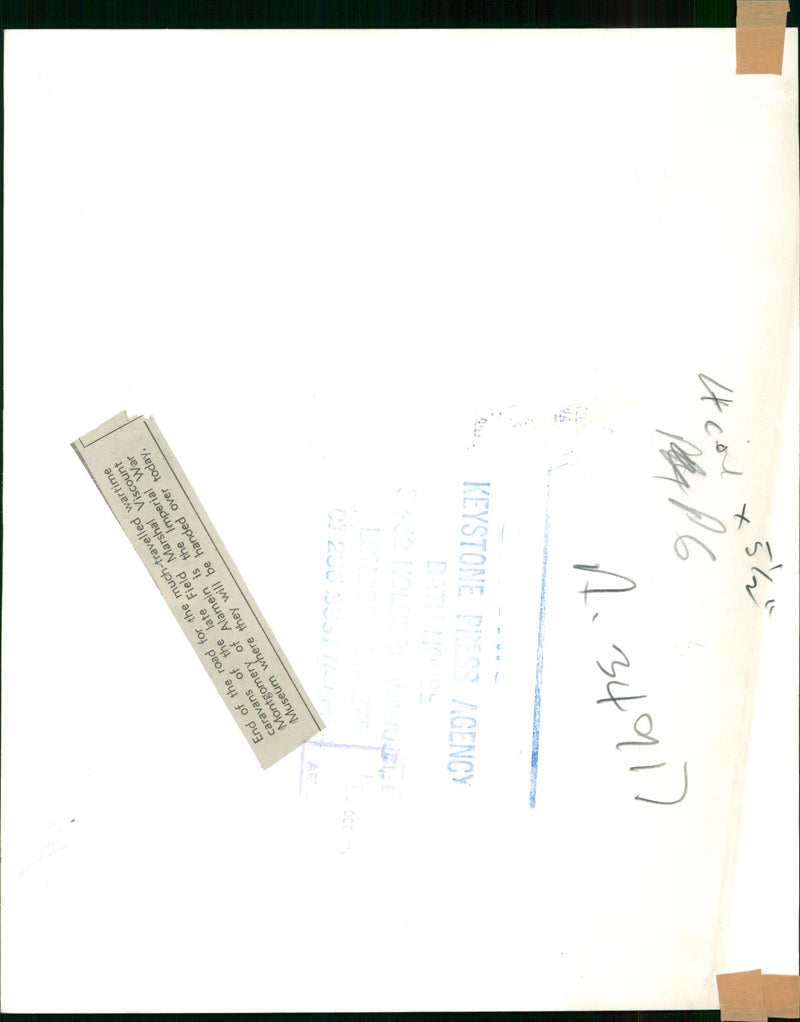 Imperial War Museum - Vintage Photograph