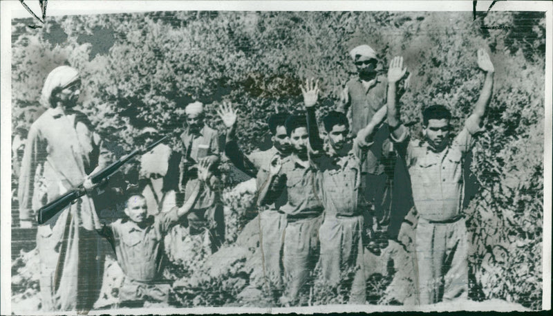 Kashimiri "freedom" fighters. - Vintage Photograph