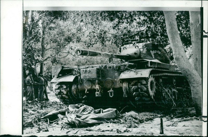 Patton tank - Vintage Photograph