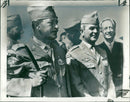 Danish members of the UN India-Pakistan. - Vintage Photograph
