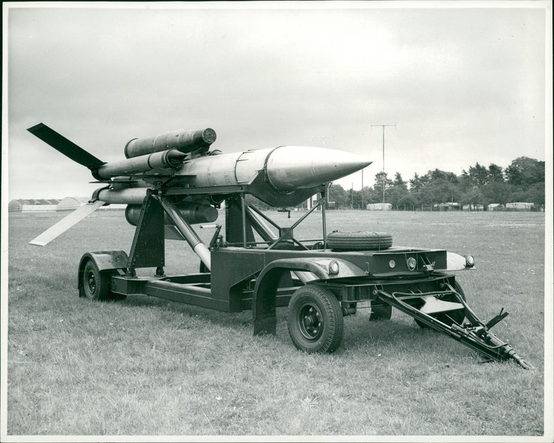 Guided Missile - Vintage Photograph