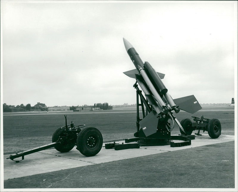 Guided Missile: Bristol at Farnbotough - Vintage Photograph