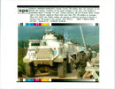 Bosnia UN Troops French Troops Only 1995 - Vintage Photograph