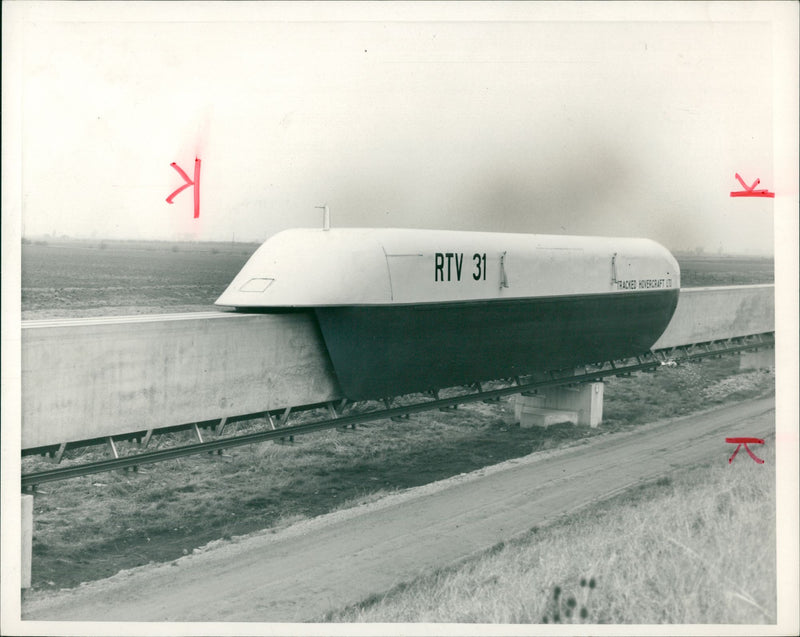 Trains: Hovertrain - Vintage Photograph