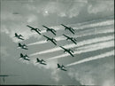 R.A.F. Gnat Aerobatic Team - Vintage Photograph