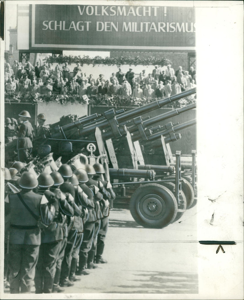 Germany: Berlin May Day Parade - Vintage Photograph
