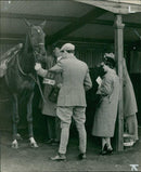 Princess Margaret with Queen Elizabeth - Vintage Photograph