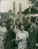 Princess Margaret with Queen Elizabeth - Vintage Photograph